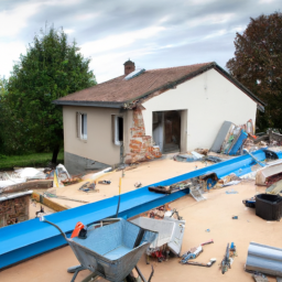 Extension de maison avec véranda-salle à manger Crepy-en-Valois